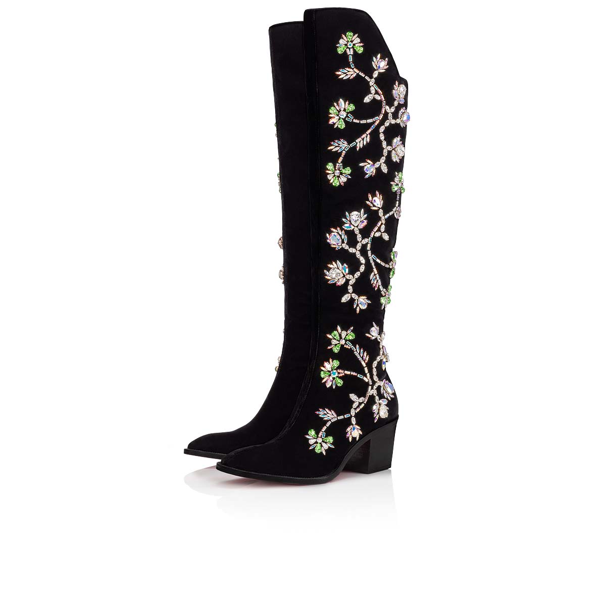 Comprar Botas Altas Christian Louboutin Morgan Fleur Mujer Negros