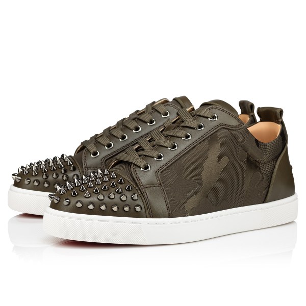 Tenis Christian Louboutin 2023 - Louis Spikes Hombre Negros